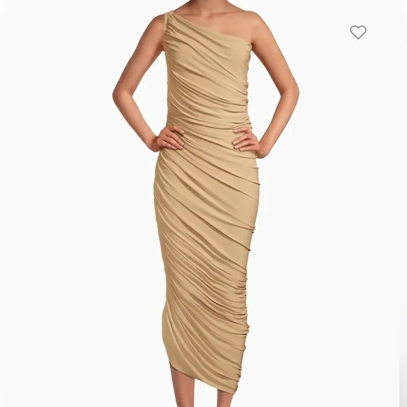 chinese dress ladies Valina | Black Ruched Asymmetric Maxi Dress with Drape